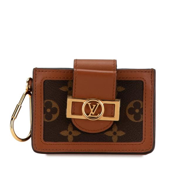 美品 ルイ ヴィトン モノグラム リバース ドーフィーヌ ミュルティカルト カードケース M68751 PVC レディース LOUIS VUITTON 【234-69777】 ginzaparis2_234-69777