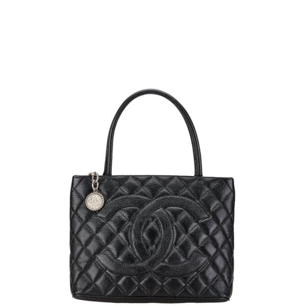 シャネル CHANEL マトラッセ Wチェーン トートバッグ キルティング CC ココマーク ロゴ ヴィンテージ 肩掛け カバン ショルダーバッグ レザー ブラック Amazon | [CHANEL] (シャネル) マトラッセ キルティング CC ココマーク