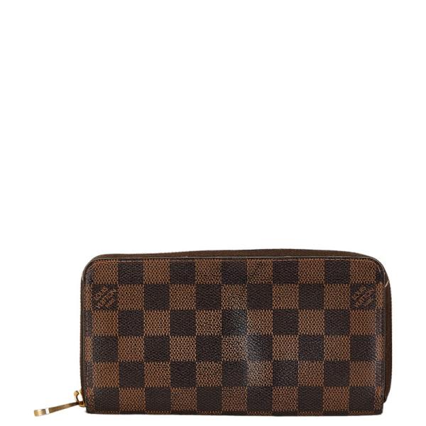 ジ*ン様 ルイヴィトン　N41661 ダミエ　ジッピーウォレット 長財布 LOUIS VUITTON（ルイ・ヴィトン） ルイ ヴィトン ダミエ ジッピー