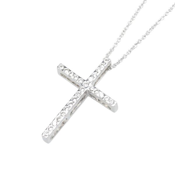 K18WG ホワイトゴールド ダイヤ0.18ct Petitreve プチレーヴ