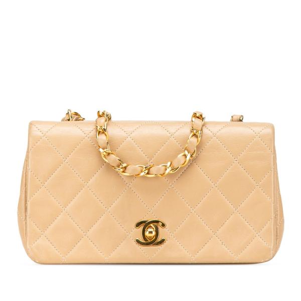 【超美品❗✨】シャネル　マトラッセ　ハンドバッグ　ラムスキン　ココマーク　金 CHANEL シャネル ココマーク マトラッセ フルフラップ チェーン