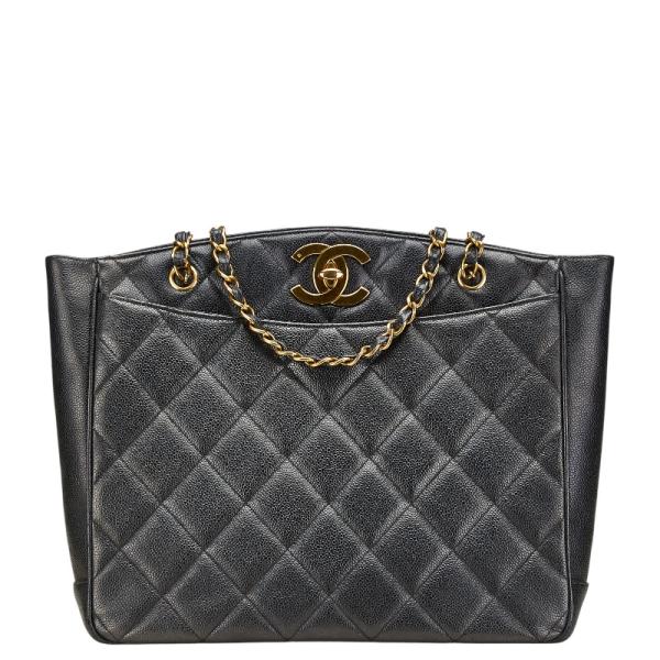 CHANEL（シャネル） マトラッセ ココマーク チェーン トートバッグ