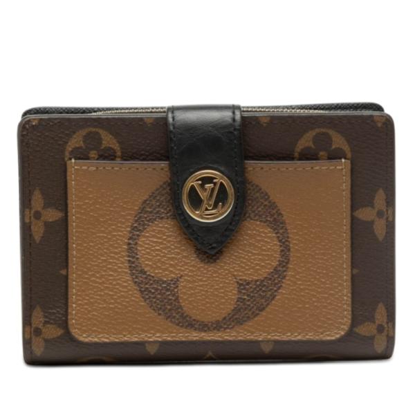 ルイヴィトン ポルトフォイユ・サラ ジャイアント モノグラム マロン 箱袋付 LOUIS VUITTON（ルイ・ヴィトン） ルイ ヴィトン モノグラム