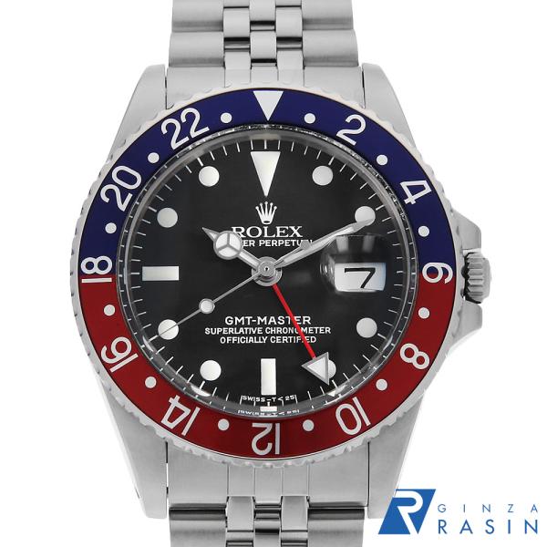 ROLEX GMT-MASTER 1675/3 2コマ 巻きブレス ROLEX ロレックス GMTマスター 1675/3 ブラック 1675 3 フジツボ