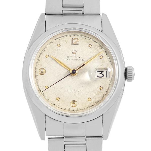 ROLEX（ロレックス） オイスターデイト 6494 アイボリー 2番