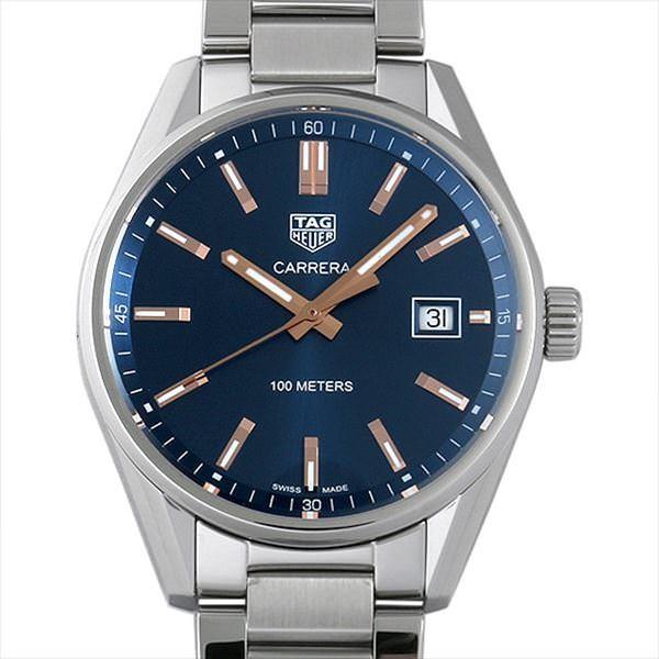 あ　TAG Heuer カレラ　クォーツ時計 ブルー あ TAG Heuer カレラ クォーツ時計 ブルー ブルーの文字盤に