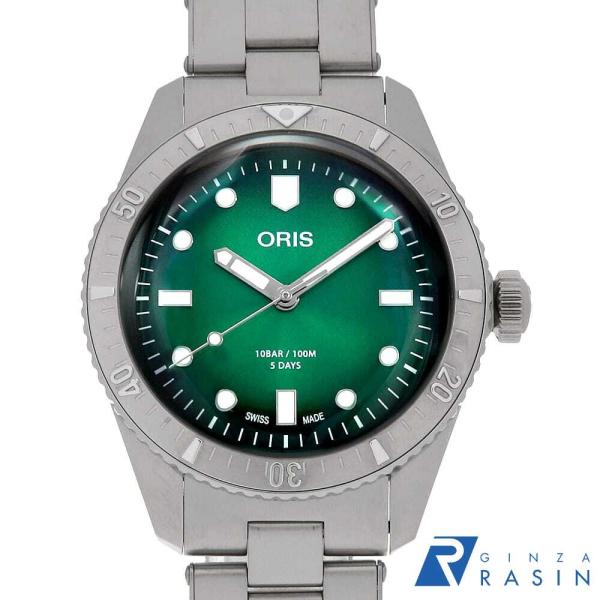 オリス ダイバーズ65 キャリバー400 01 400 7774 4057 中古 メンズ 腕時計 1577OSAU0001