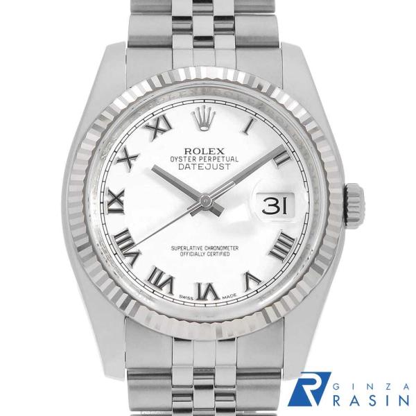 アッシ様 リクエスト 5点 まとめ商品 ROLEX ロレックス デイトジャスト 116234 ホワイト ローマ 5列