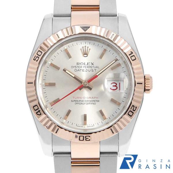 ROLEX ロレックス ターノグラフ 116261 シルバー バー 3列 オイスター  