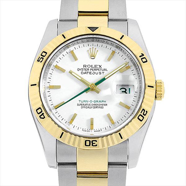創世の嚆矢　3枚 中古)ROLEX ロレックス ターノグラフ 116263 シャンパン