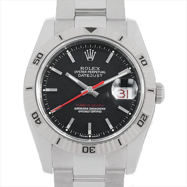 ターノグラフ ロレックス デイトジャスト 116264 ブラック/3列