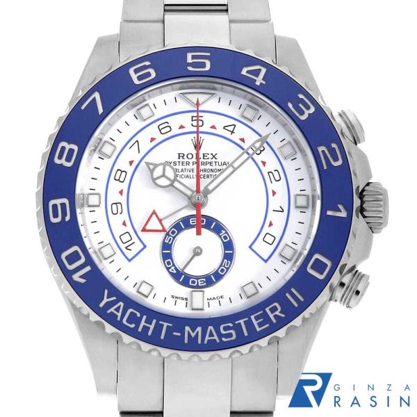 ROLEX（ロレックス） ヨットマスターII 新型ベンツ針 116680 ホワイト