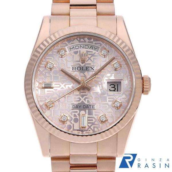 ROLEX（ロレックス） デイデイト 8Pラウンド 2Pバゲットダイヤ 118235A