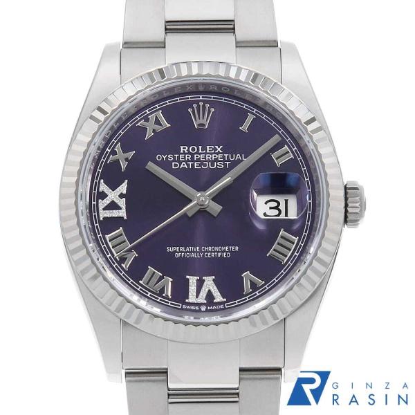 ROLEX（ロレックス） デイトジャスト36 VI/IXダイヤ 126234 オーベル