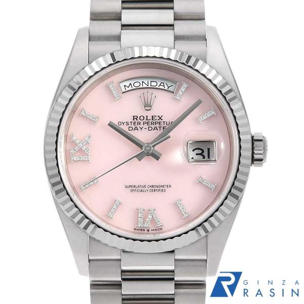 ROLEX（ロレックス） デイデイト36 パヴェダイヤインデックス VI・IX
