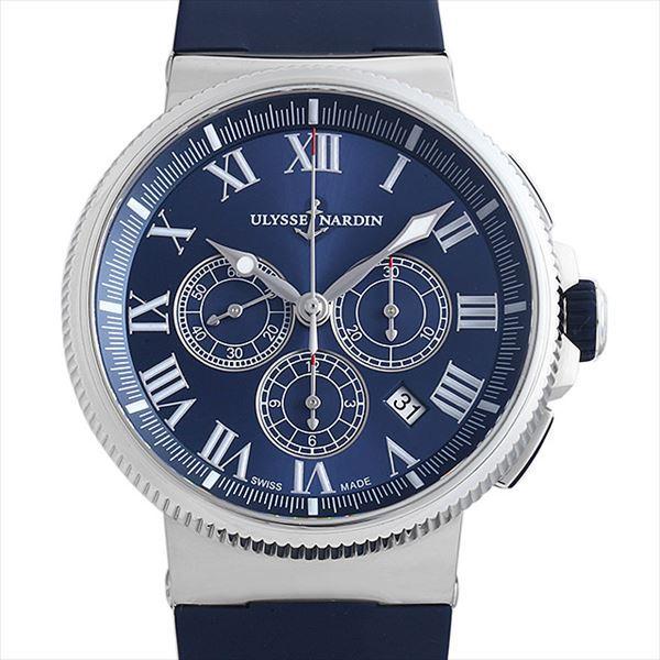 ULYSSE NARDIN ユリスナルダン メンズ オートマ 腕時計 ULYSSE NARDIN（ユリスナルダン） マリ−ン クロノグラフ マニュファ