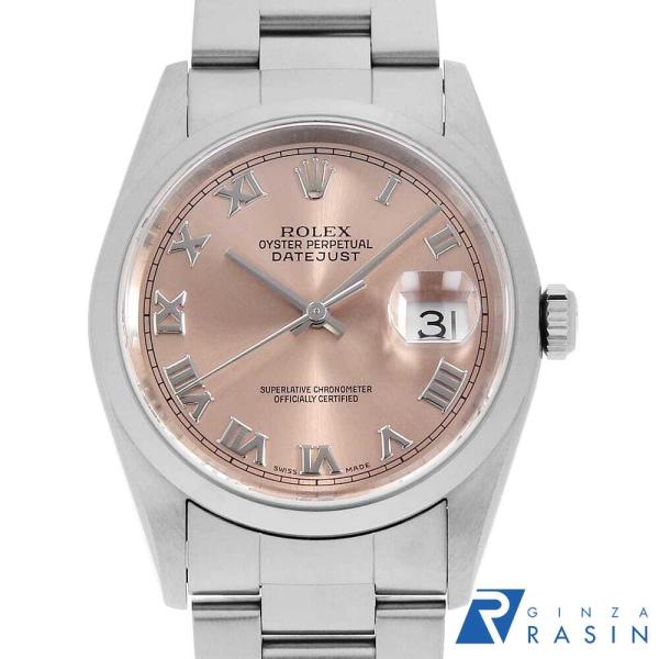 専用　ロレックス デイトジャスト 16200 DATEJUST ROLEX ROLEX（ロレックス） デイトジャスト 16200 ピンク ローマ D番 中古