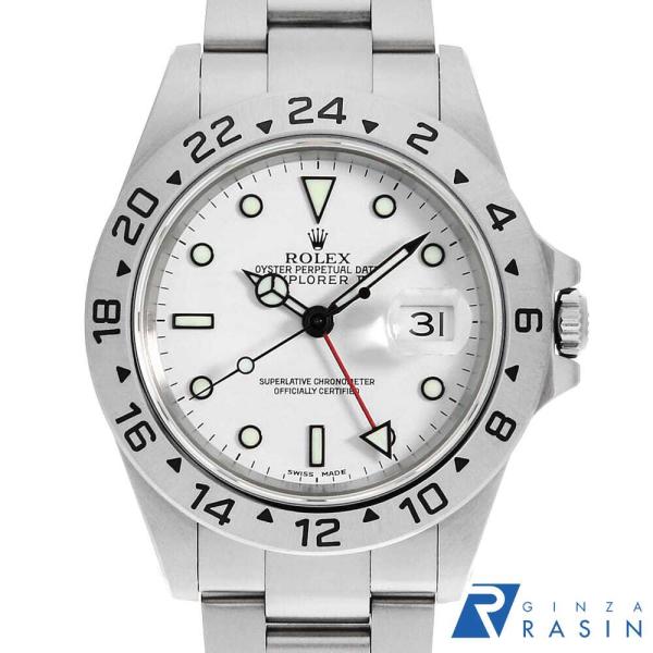 ROLEX（ロレックス） エクスプローラーII 16570 ホワイト P番 中古
