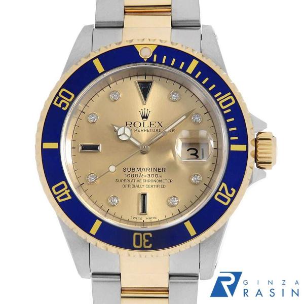 【ジャンク品】ROLEX ロレックス 腕時計 サブマリーナ デイト ROLEX ロレックス サブマリーナ デイト 8Pダイヤ 3Pサファイア