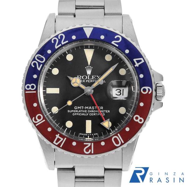 ROLEX（ロレックス） GMTマスター 16750 ブラック フチなし シングル