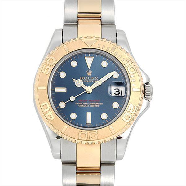 ヨットマスター ロレックス 168623 ブルー A番 中古 ボーイズ（ユニ