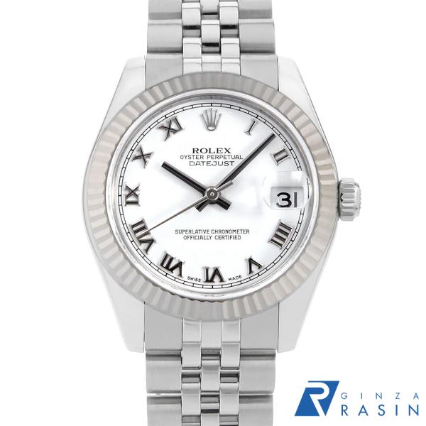 ROLEX ロレックス デイトジャスト 69163 ホワイト ローマ X番