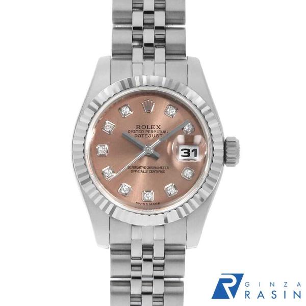 ROLEX ロレックス デイトジャスト 10Pダイヤ 179174G ピンク ランダム  