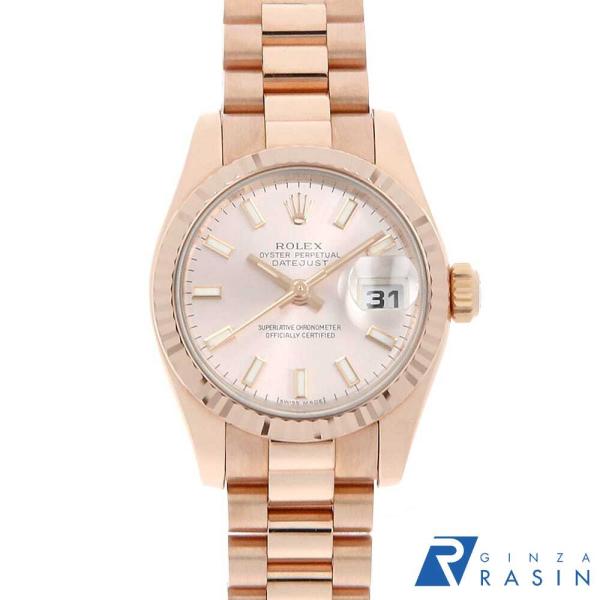 ROLEX（ロレックス） デイトジャスト 179175 ピンク バー M番 中古