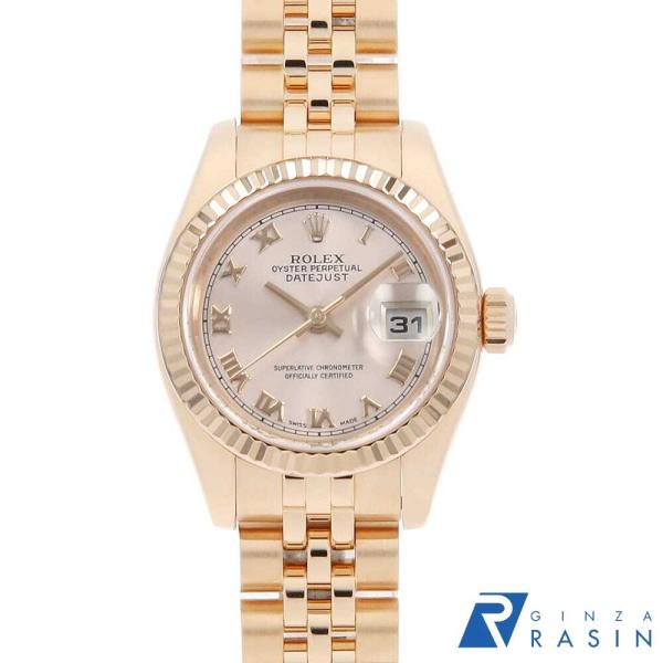 ROLEX（ロレックス） デイトジャスト 179175 ピンク ローマ K番 中古