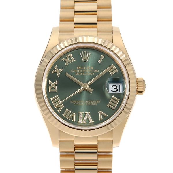 2n5457 100個 ROLEX（ロレックス） デイトジャスト 31 VIダイヤ 278278 オリーブ
