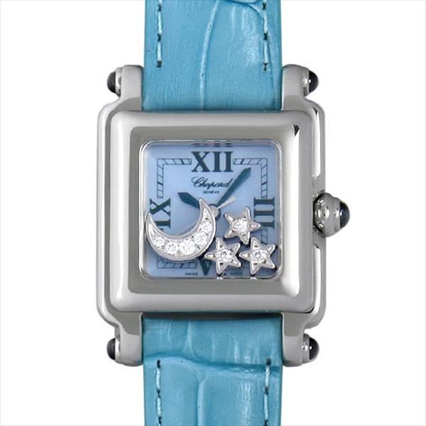 Chopard ショパール  ハッピースポーツ スクエアミニ  27/8892-23  3ムービングスターD  レディース 腕時計 Chopard ショパール ハッピースポーツ スクエアミニ 27/8892-23 3