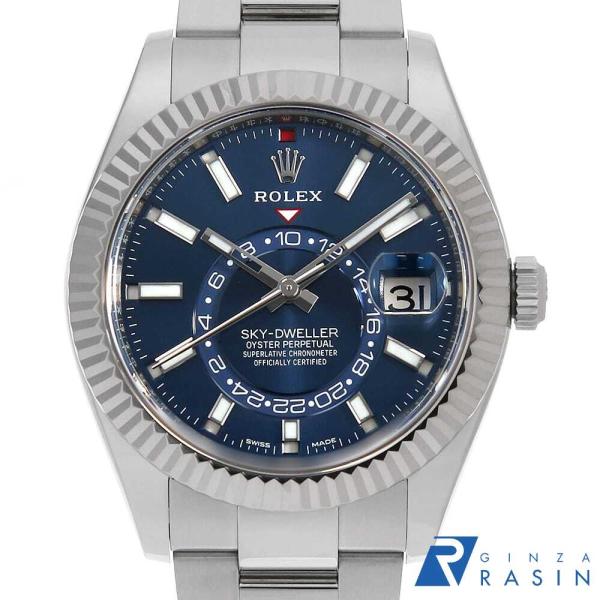 ROLEX（ロレックス） スカイドゥエラー 326934 ブルー 3列 オイスター