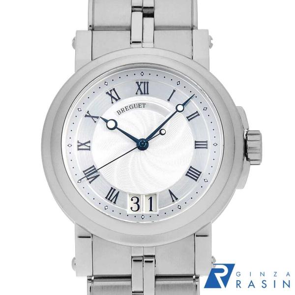 60回払いまで無金利 ブレゲ マリーンii ラージデイト 5817st 12 Sv0 中古 メンズ 腕時計 U 5817st12svo Ginza Rasin ヤフー店 通販 Yahoo ショッピング