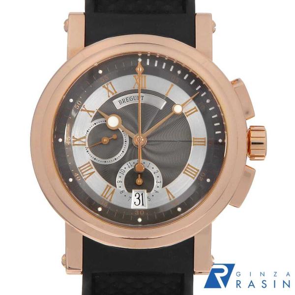 ブレゲ（BREGUET） マリーンII クロノグラフ 5827BR/Z2/5ZU 中古