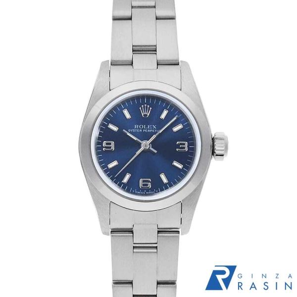 ROLEX（ロレックス） オイスターパーペチュアル 67180 ブルー 369