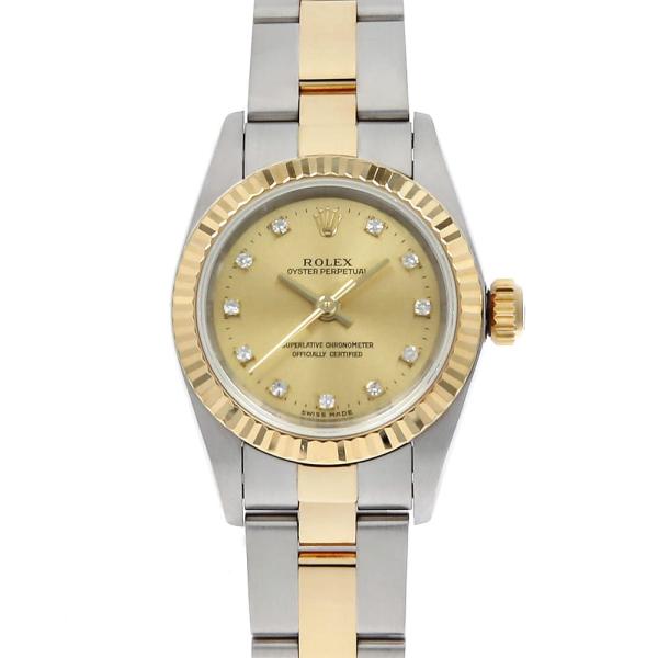 ROLEX（ロレックス） オイスターパーペチュアル 11Pダイヤ 67193G