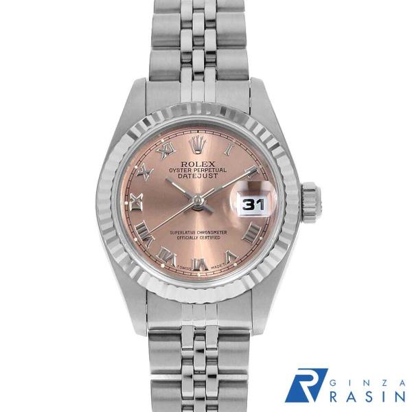ペンさん専用 ROLEX（ロレックス） デイトジャスト 69174 ピンク ローマ T番 中古