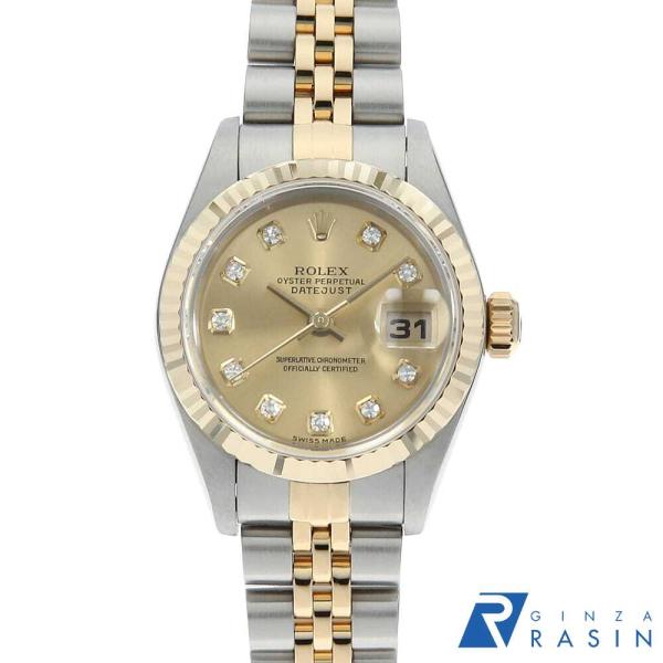 ROLEX（ロレックス） デイトジャスト 10Pダイヤ 79173G シャンパン P番