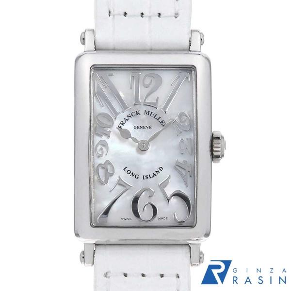 FRANCK MULLER フランクミュラー 902QZRELMOP ロングアイランド マザーオブパール 腕時計 SS 革 レディース [中古] フランクミュラー ロングアイランド マザーオブパール 902QZRELMOPを最