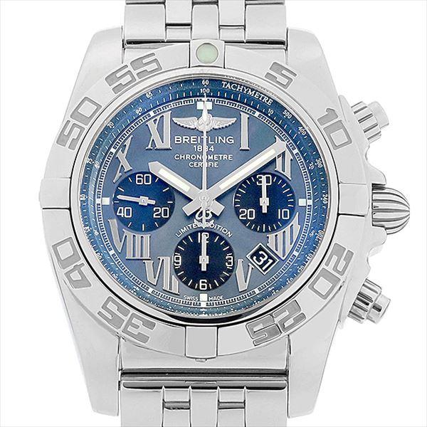 クロノマット ブライトリング クロノマット44 ブラックローマン MOP  