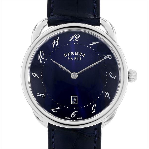 し*ん様 エルメス アルソー AR7Q.810 美品 Arceau エルメス アルソー GM AR7Q.810 中古 メンズ 腕時計 : GINZA