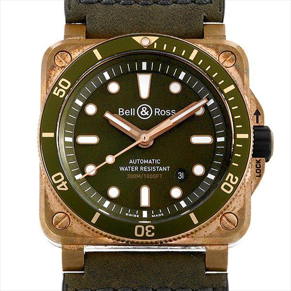 BELL & ROSS BR0392-D-G-BR/SCA 世界限定999本 ベル&ロス ダイバー ブロンズ 世界限定999本 BR0392-D-G-BR/SCA 中古