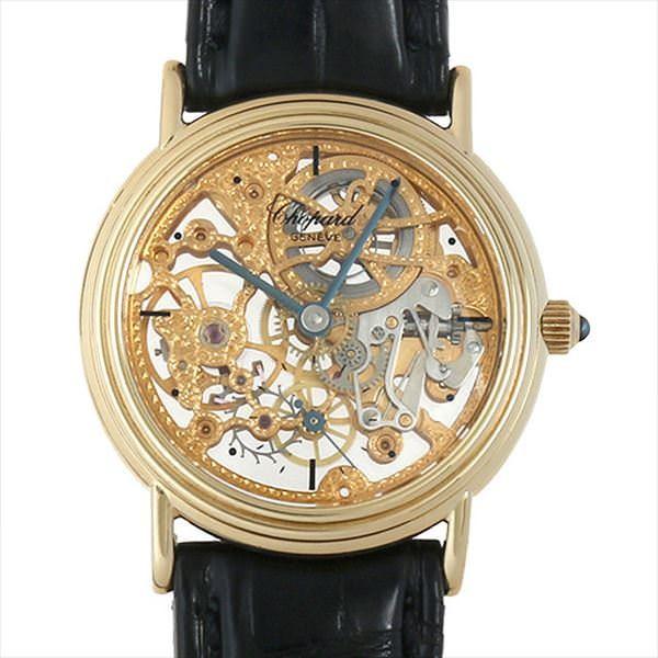Chopard ショパール ラウンド スケルトン 中古 ボーイズ(ユニ Chopard ショパール ラウンド スケルトン 中古 ボーイズ(ユニ