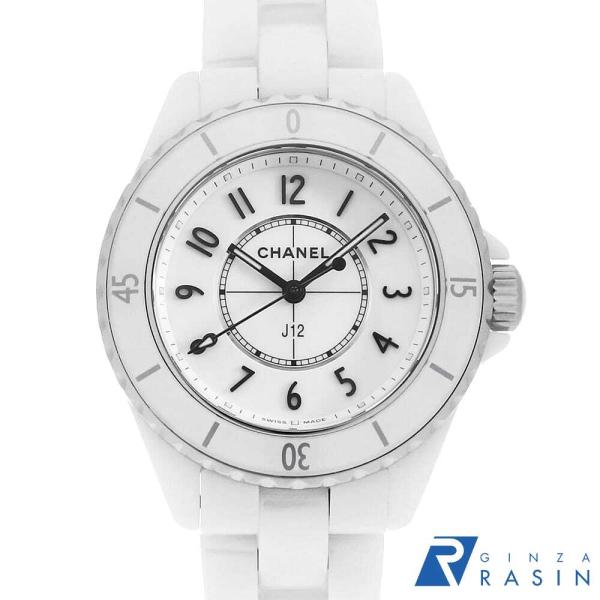 CHANEL シャネル J12 白セラミック H5698 中古 レディース