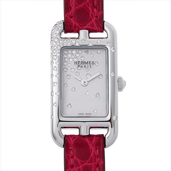 エルメス HERMES NA2.131 ナンタケット ミニ ジュテ・ドゥ・ディアマン クォーツ レディース 保証書付き_936349 HERMES（エルメス） ナンタケット ミニ ジュテ・ドゥ・ディアマン NA2