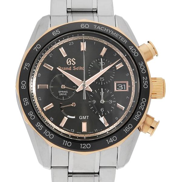 セイコー SEIKO SBGC244 グランドセイコー スポーツコレクション GMT スプリングドライブ メンズ 美品 箱・保証書付き_885167 Grand Seiko グランドセイコー スポーツコレクション スプリング