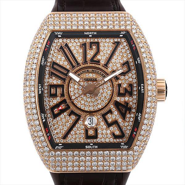 FRANCK MULLER フランクミュラー ヴァンガード 全面ダイヤ V45 SC DT D 