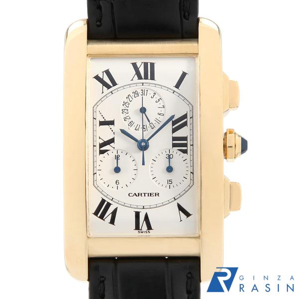 カルティエ 時計 Cartier（カルティエ） タンクアメリカン クロノリフレックス LM