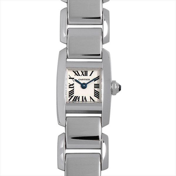 Cartier(カルティエ) 腕時計 タンキッシムSM W650029H レディース 金無垢 白 Cartier（カルティエ） タンキッシム SM W650029H 中古 レディース