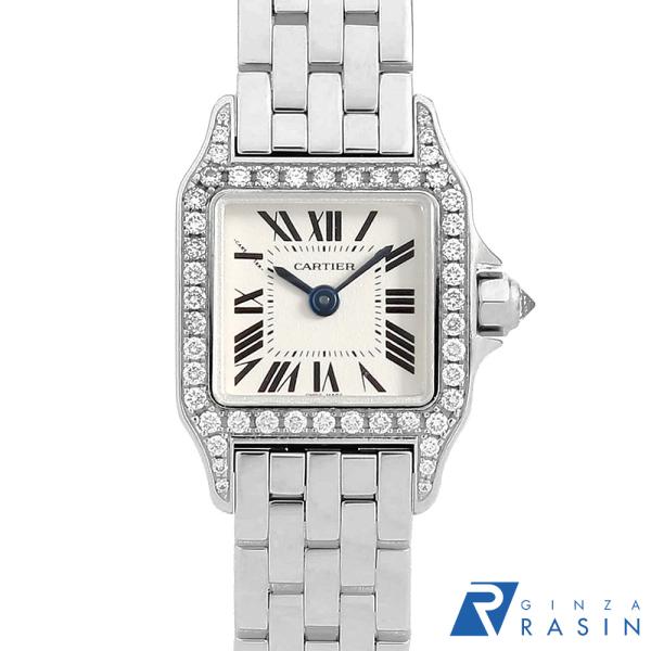 Cartier カルティエ ミニサントス ドゥモワゼル WF9005Y8 中古 Cartier カルティエ ミニサントス ドゥモワゼル WF9005Y8 中古